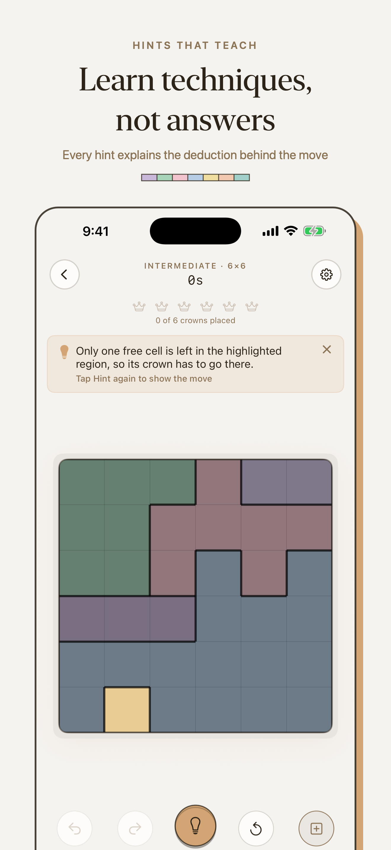 Queens - Logic Puzzle Game screenshot 2