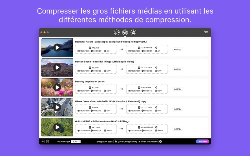 Screenshot #2 pour Cisdem Video Converter Lite