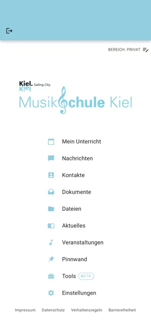 Musikschule Kiel screenshot 1