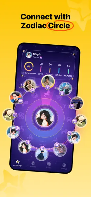 NIMI: Zodiac Community iPhone screenshot 2