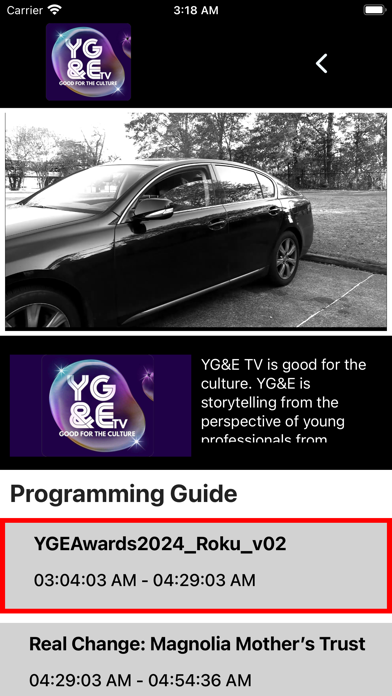 YG&E TV Screenshot