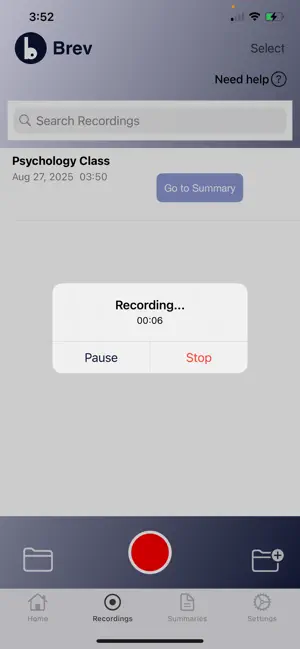 Brev-Record, Get What Matters. screenshot 2