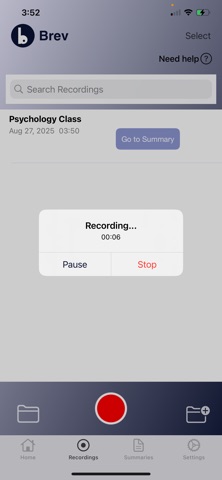 Brev-Record, Get What Matters. Screenshot 2 of 10