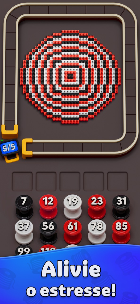 Yarn Loop: Knit Puzzle iOS Mod IPA screenshot 7 - iOS game interface
