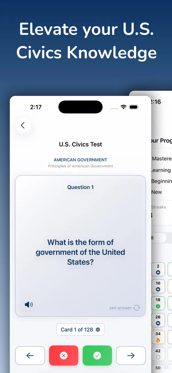 #3. US Civics Practice (iOS) Ved: OUTZERA LLC