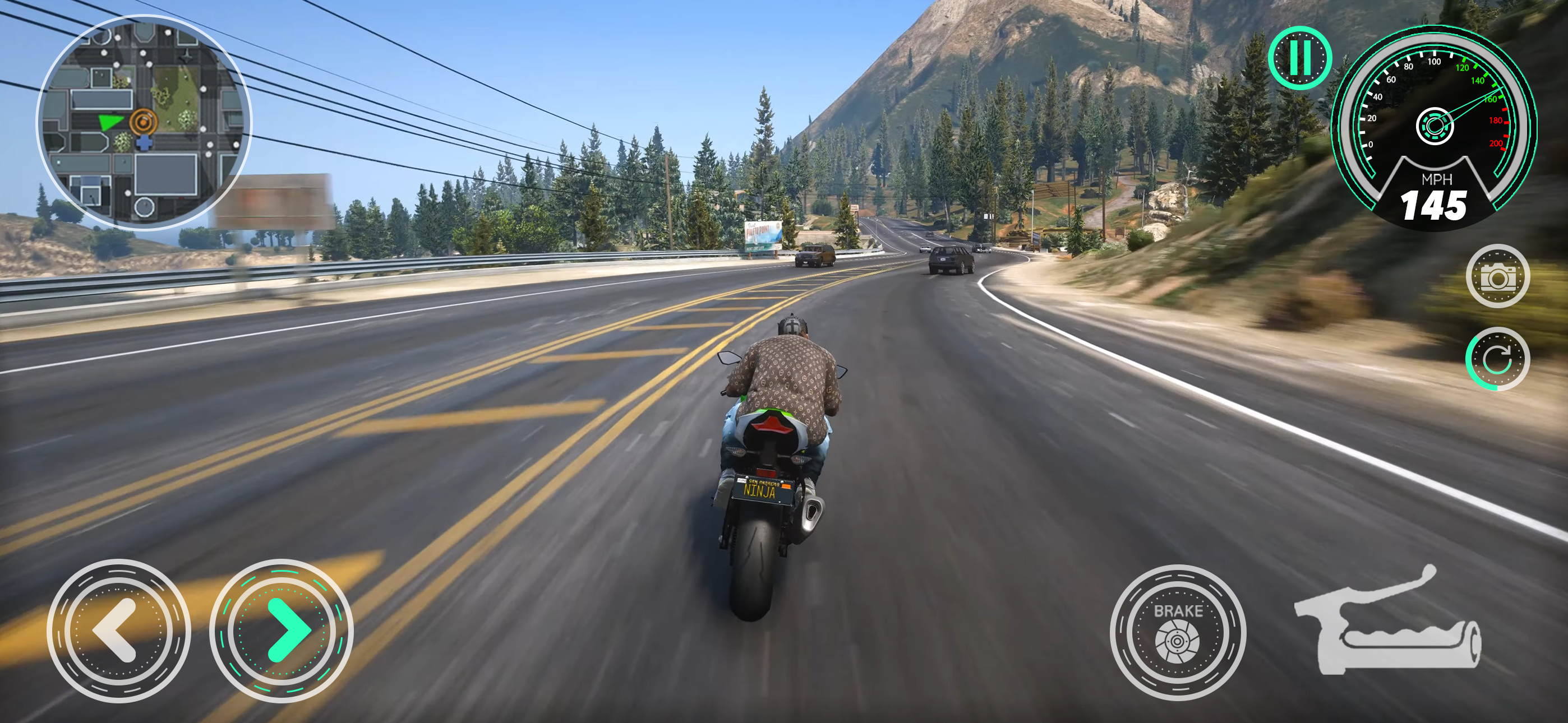 Metro Bike Rider Racing Games