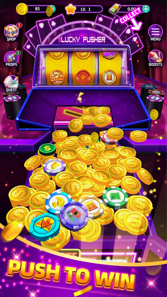 #4. Lucky Pusher : Coin Dozer (iOS) 由: Cashock Technology Ltd.