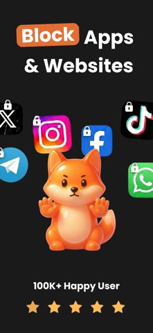 Focus Fox: Screen Time Control Screenshot 1 of 6