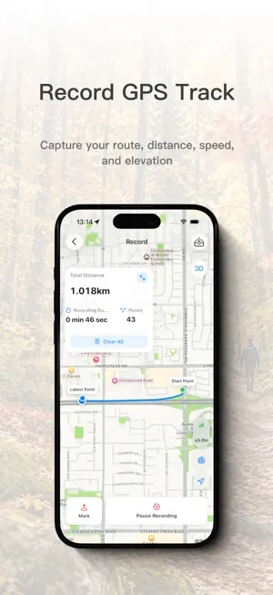 Pocket GPS - Measure & Track screenshot 2