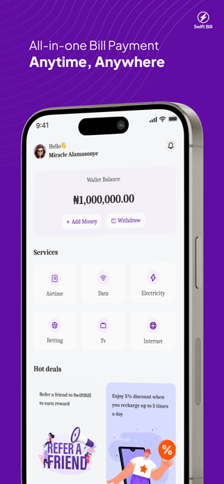 Swift Bill Ng Screenshot 1 of 4