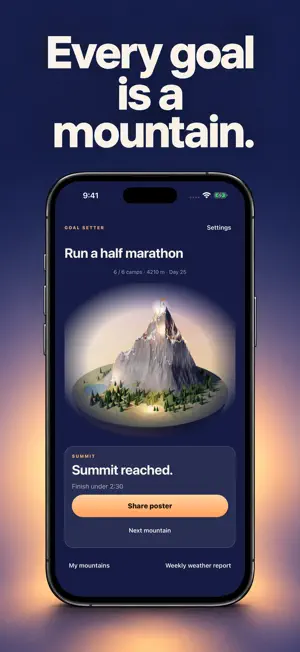 Goal Setting & Goal Tracker screenshot 1