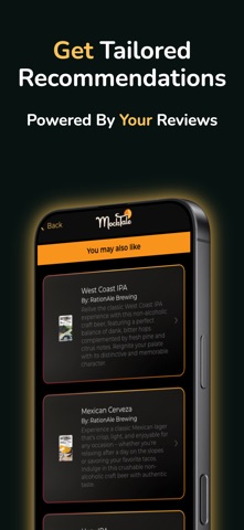 MockTale: N/A Drink Finder iPhone screenshot