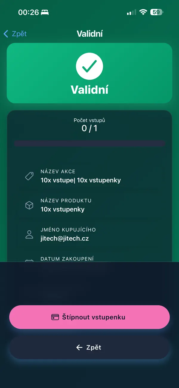 Screenshot #3 pour SimpleTicket LITE