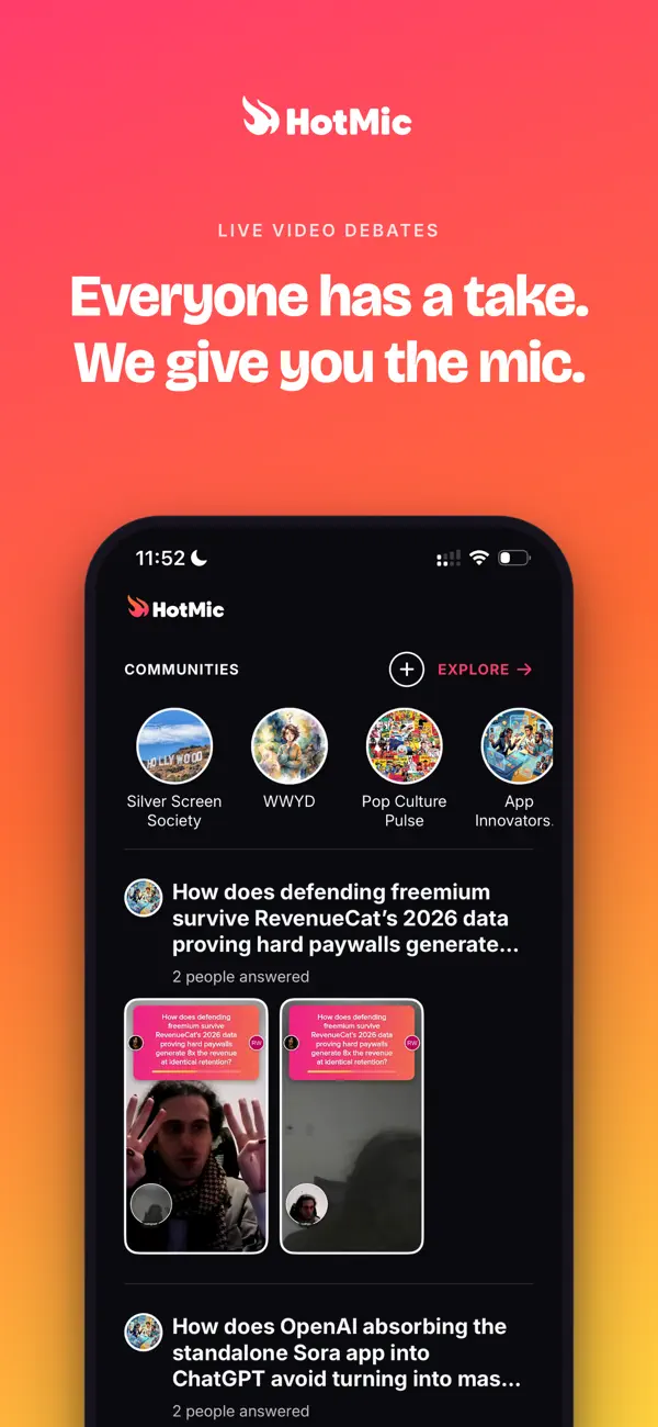 Screenshot #1 pour HotMic — Live Battles