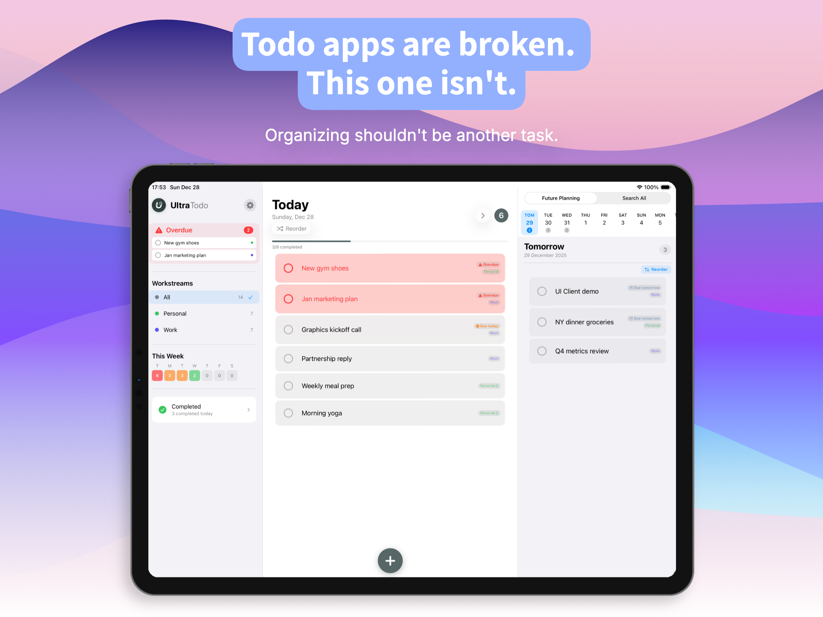 Ultra Todo: Task Productivity screenshot 9