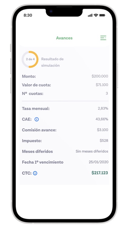 Tarjeta Spin screenshot-4