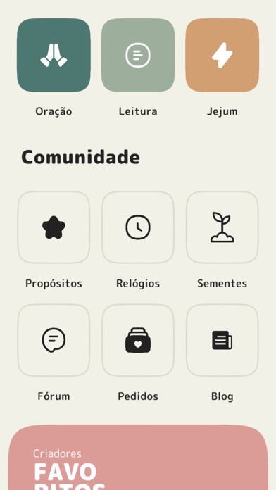 Criador de Propósitos Screenshot