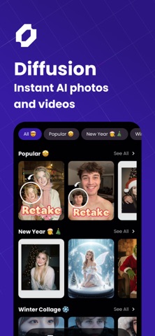 Diffusion – AI Image & Video screenshot