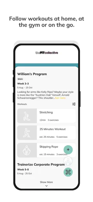 the FIT collective app screenshot 3