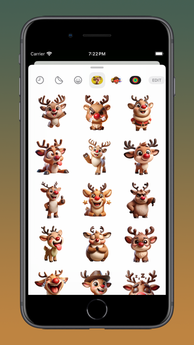 Screenshot #2 pour Joy Reindeer Stickers