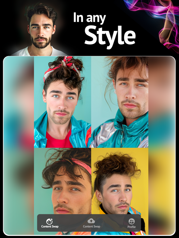 WB Face AI : Video Face Swap iPad screenshot 2 - Photo & Video app