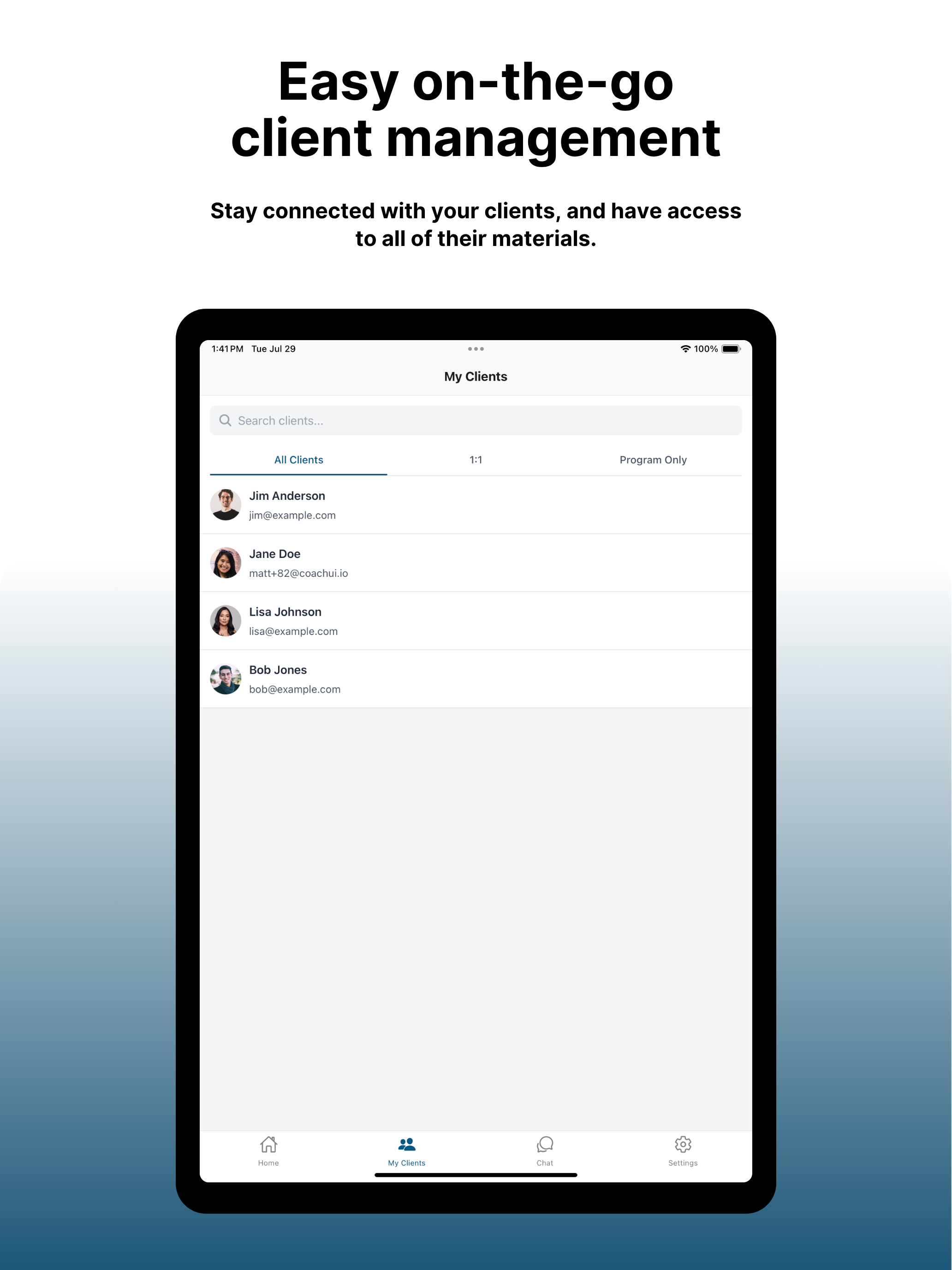CoachUI screenshot 8