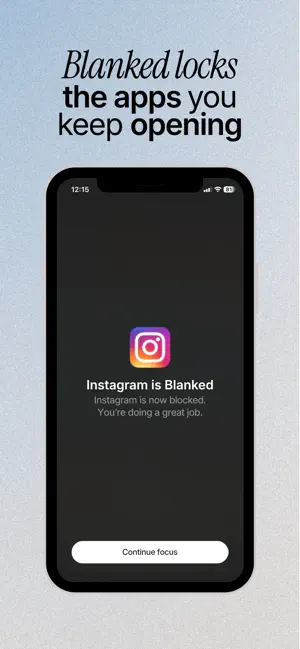 Blanked | AI Focus App screenshot 3
