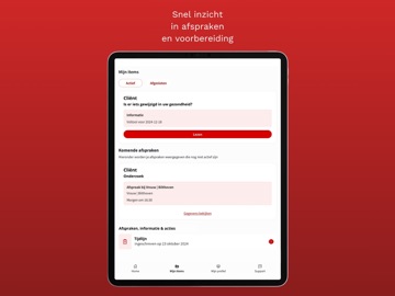 Mijn Bergman Clinics iPad screenshot 2