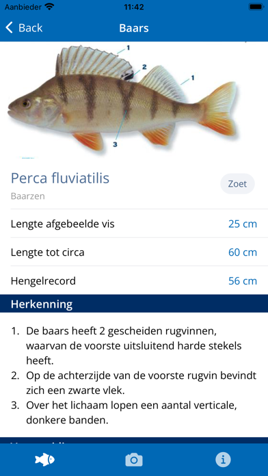 Vissengids Screenshot