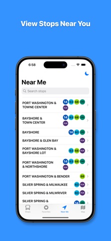 Milwaukee Bus: MCTS Tracker screenshot