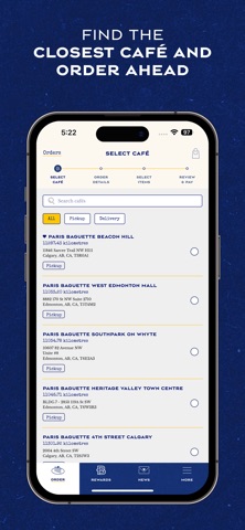Paris Baguette Canada iPhone screenshot 3