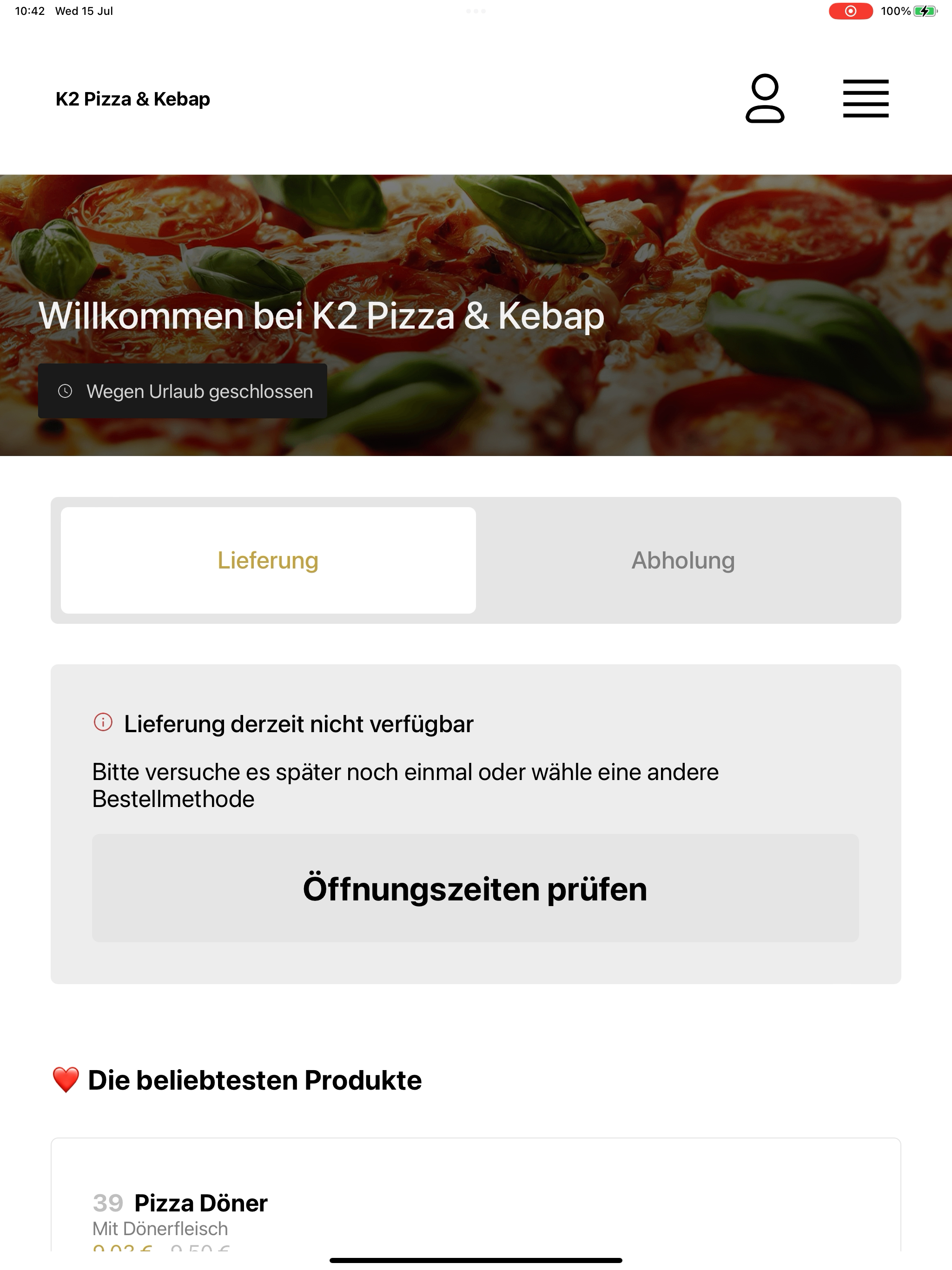 K2 Pizza & Kebap screenshot 14