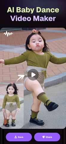 Baby Dance Video - BabDance.AI screenshot