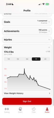 The Fight App iPhone screenshot