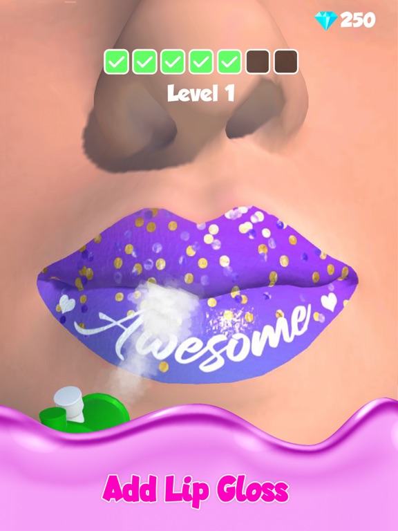 Lipstick Makeup Game iPad screenshot 7 - Games app
