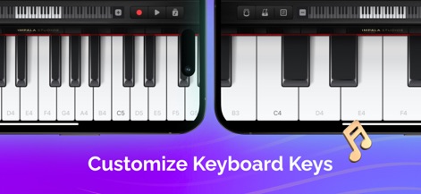 Piano ٞ - Customizable Keyboard Display