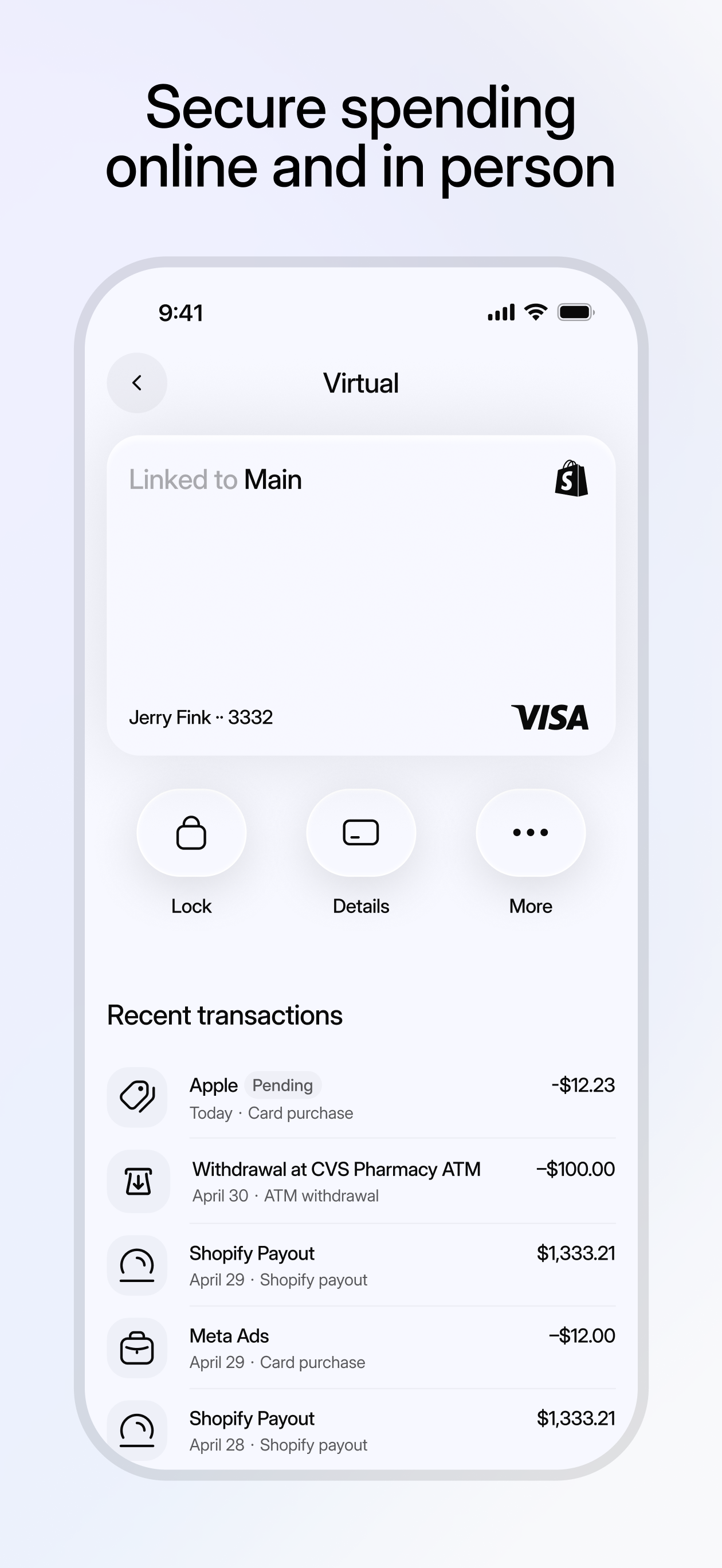 Shopify Balance screenshot 4