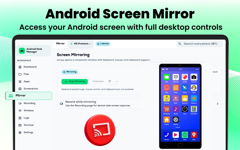 NexDroid - Manager For Android screenshot