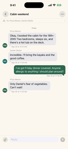 Zirbe — Email as Chat Screenshot 2 of 4