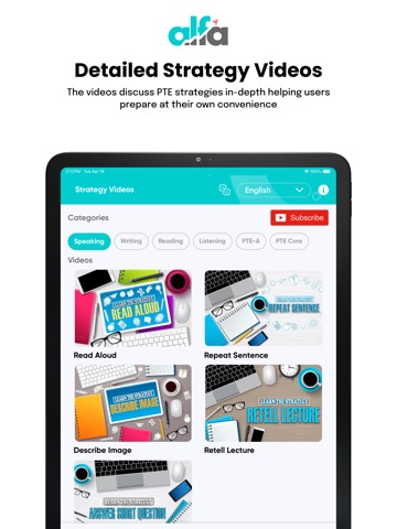 AlfaPTE - PTE Practice Appのおすすめ画像6