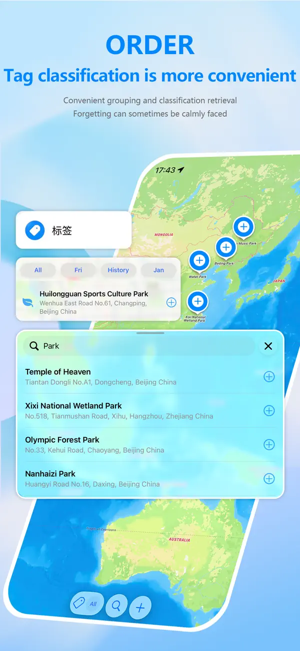 Screenshot #2 pour GeoMark - Pin and Track
