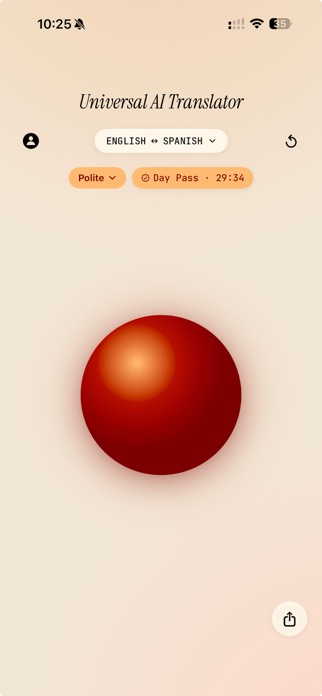 Universal AI Translator Screenshot 1 of 2