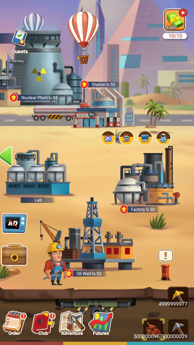 Idle Petroleum Empire - Monery Screenshot