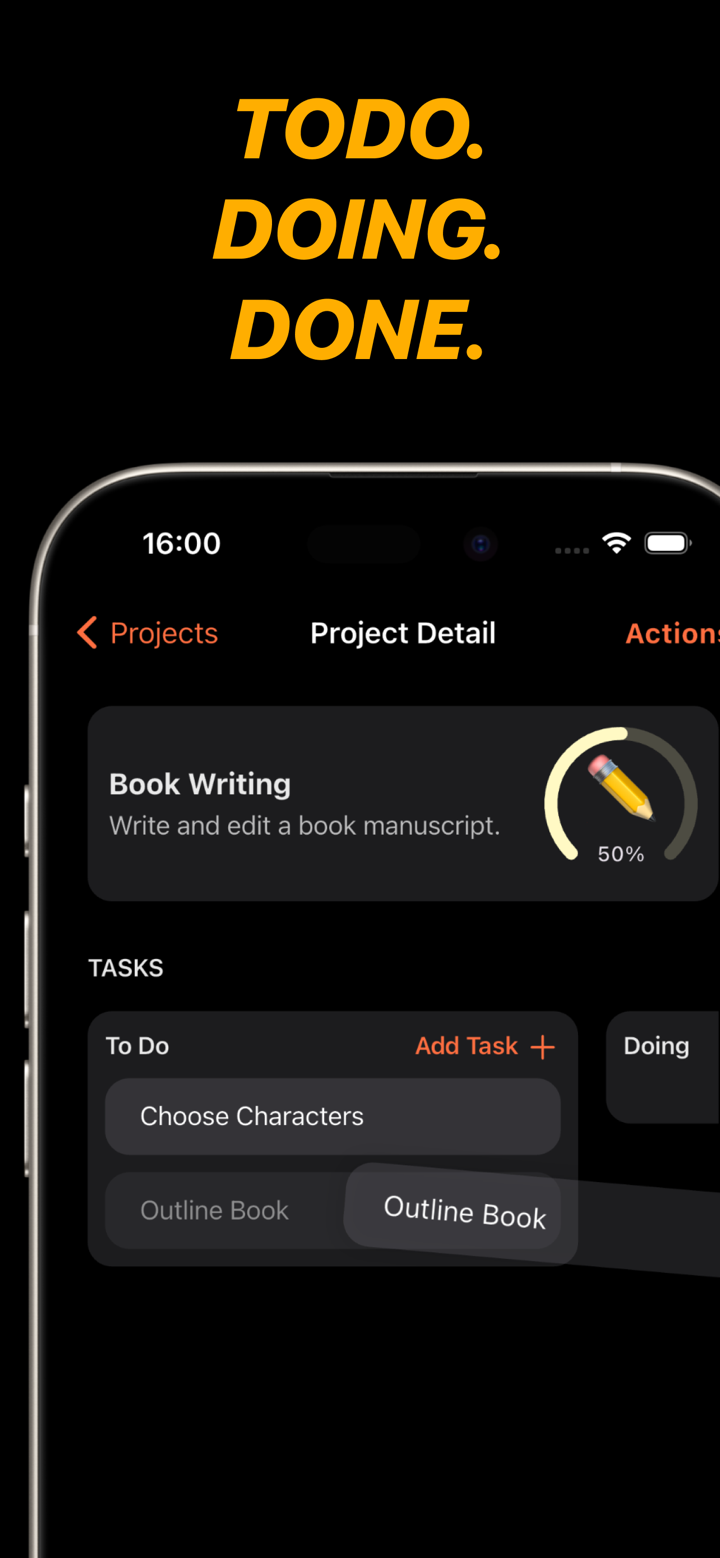 Pomodoro Timer: PomoDone screenshot 2