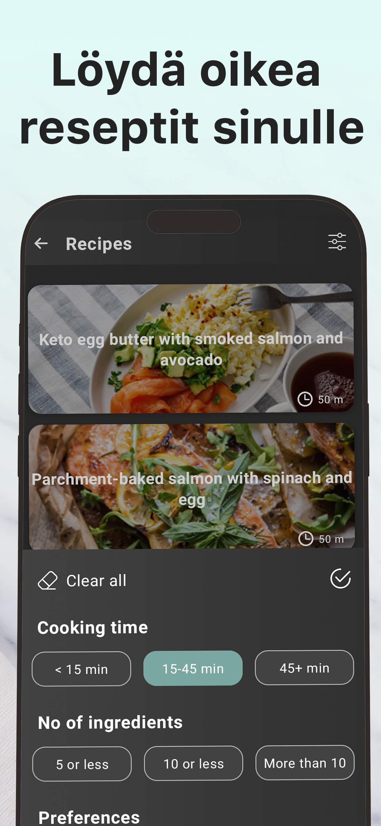 Keto reseptit - Ketodieetti
