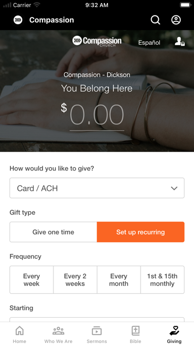 Compassion Dickson iPhone screenshot 4 - Education app