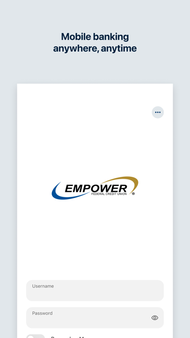 Screenshot #1 pour Empower FCU Mobile Banking
