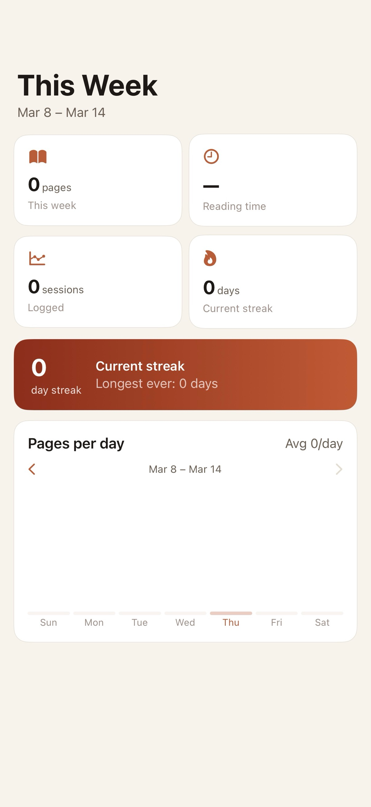 Pagecount: Book Reading Log
