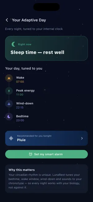 LunaRest - Sleep Sounds screenshot 2