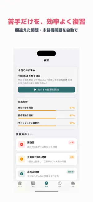 カラーコーディネーター スタンダード 2026試験対策 screenshot 3